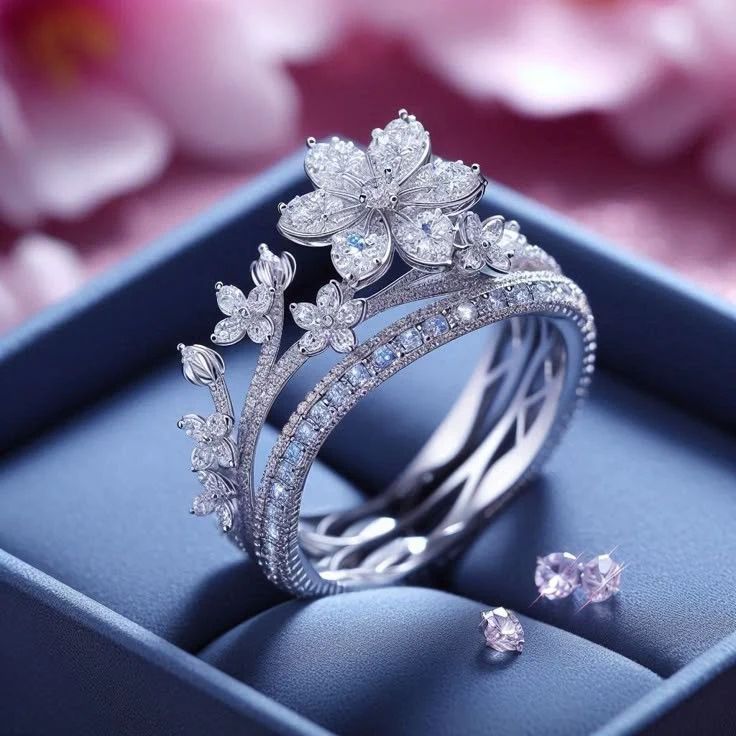 Women's Silvered Ring